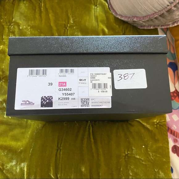 Chanel Sandals SZ 39 black 100%auth - Picture 12 of 15